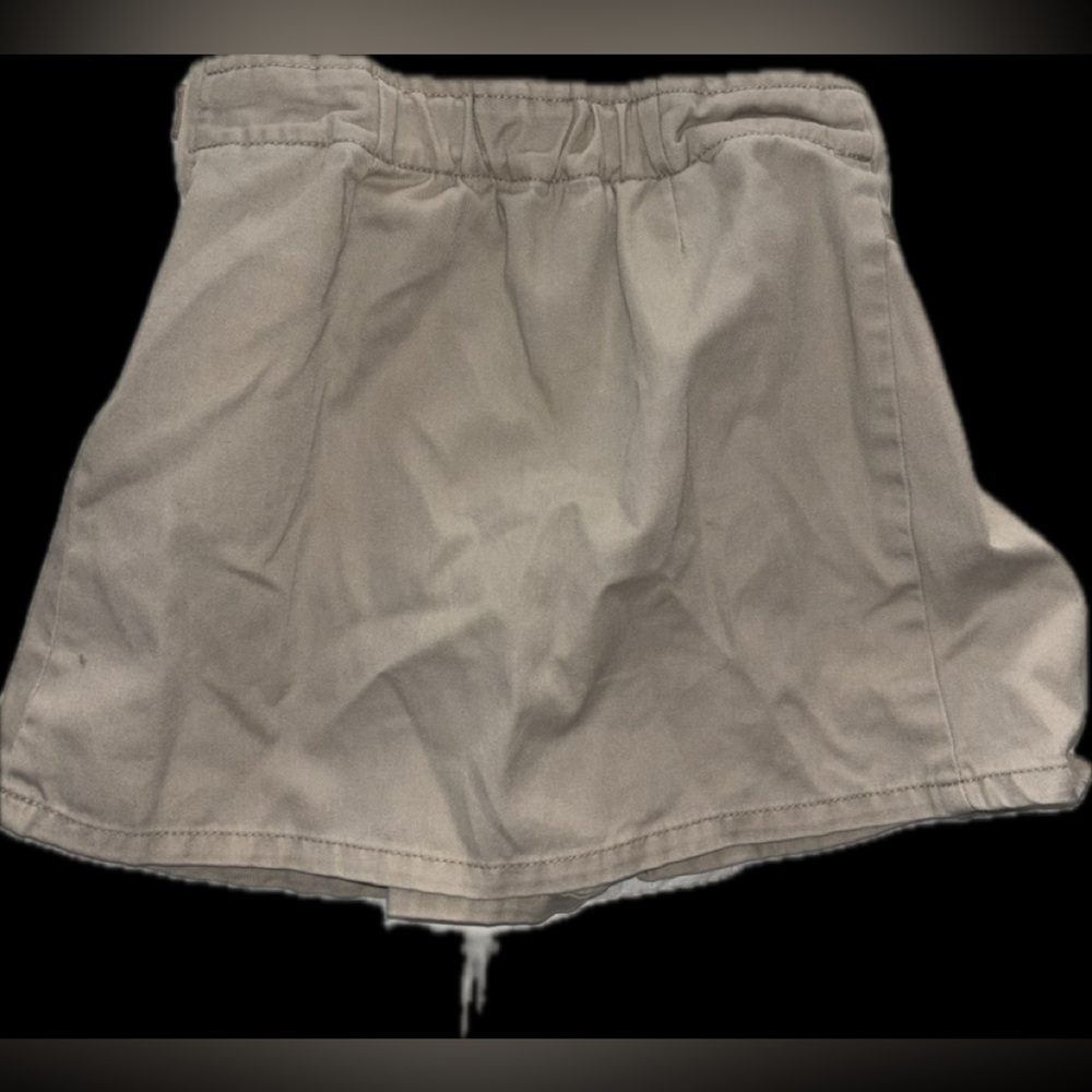 Girls school khaki skirt size 5 by brand Place  mint vintage pleated stretchy!! - Picture 5 of 9
